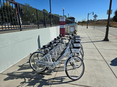 Introduction to Redwood Bikeshare - a fun new way to get around town! Rohnert Park, March 8