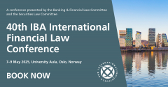 40th IBA International Financial Law Conference