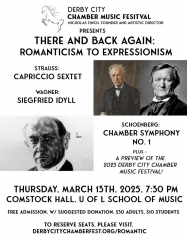 Derby City Chamber Music Festival - "There and Back Again: Romanticism to Expressionism"