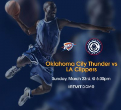 Oklahoma City Thunder vs LA Clippers Tickets