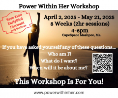 Power Within Her 8wk Workshop ~ Reconnecting With Who You Are