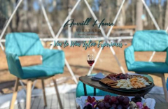 Vine to Wine Igloo and Gazebo Experience: Averill House Vineyard Unveils Food and Wine Holiday Pairing!