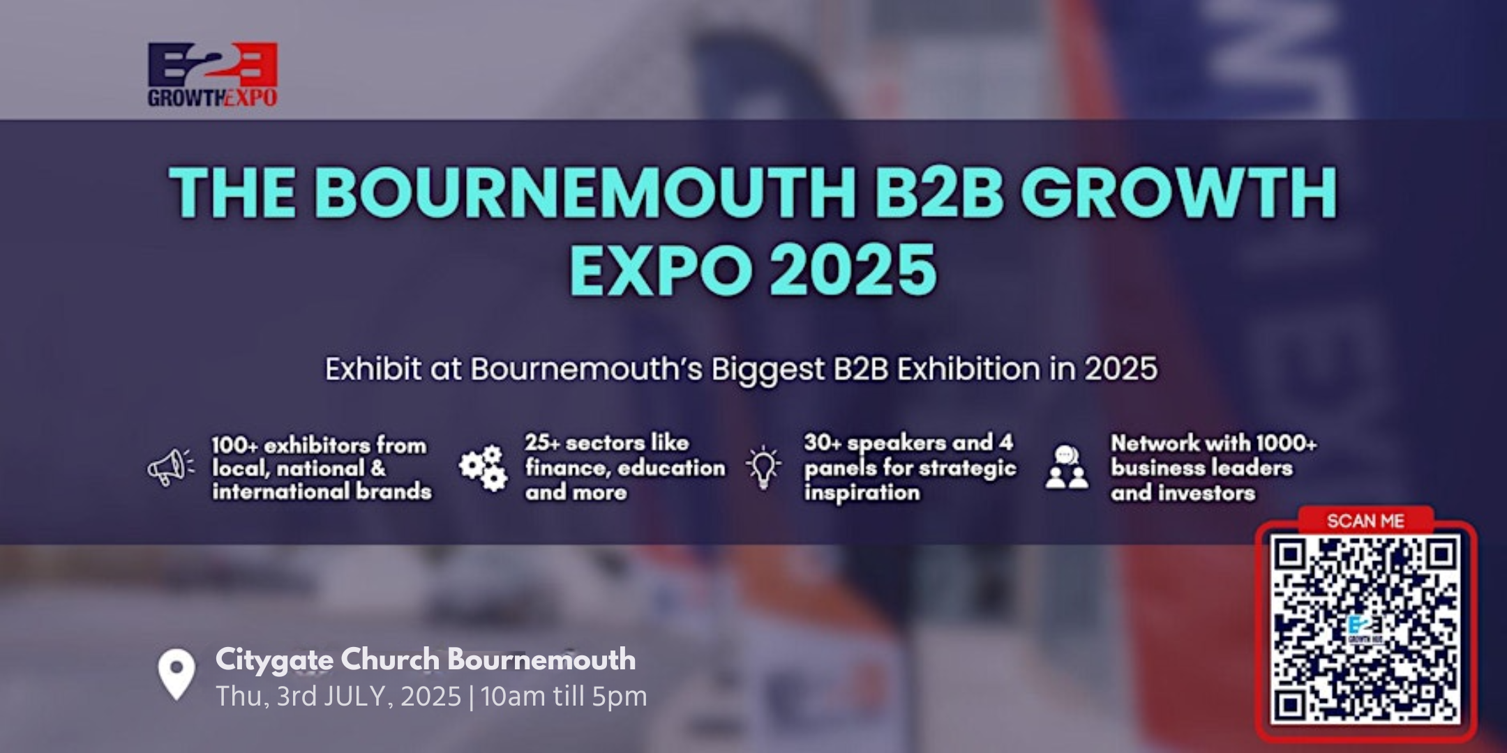 Bournemouth B2B Growth Expo 2025| Book Your Stand at a Premier B2B Show, Bournemouth, Hampshire, United Kingdom