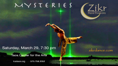 Zikr Dance Ensemble presents "Mysteries" at Taos Center for the Arts March 29