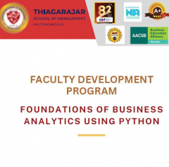 FOUNDATIONS OF BUSINESSANALYTICS USING PYTHON