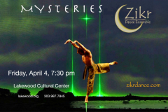 Zikr Dance Ensemble presents "Mysteries" at Lakewood Cultural Center April 4