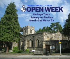 St Mary-at-Finchley celebrates National Lottery Open Week and Turner 250!