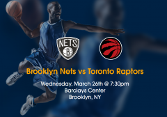 Brooklyn Nets vs Toronto Raptors Tickets Barclays Center