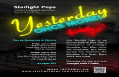 Starlight Pops presents "YESTERDAY ONCE MORE!"