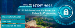 2025 9th International Conference on Reliability Engineering (ICRE 2025)