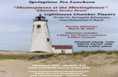 Lighthouse Chamber Players and Pre-Concert Springtime Tea Luncheon