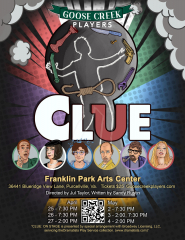 Goose Creek Players presents: "Clue: On Stage"