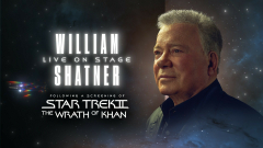 William Shatner Live On Stage with Star Trek II: The Wrath of Khan