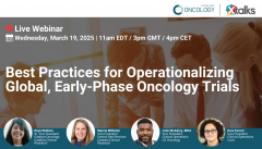 Best Practices for Operationalizing Global, Early-Phase Oncology Trials