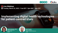 Implementing digital health technologies for patient-centred trials