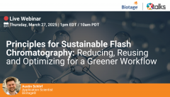 Principles for Sustainable Flash Chromatography: Reducing, Reusing and Optimizing for a Greener Workflow