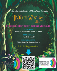 Auditions for Into the Woods Jr.
