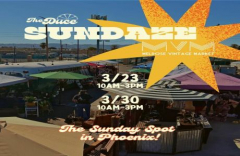 Melrose Vintage Market Pop-up at The Duce!