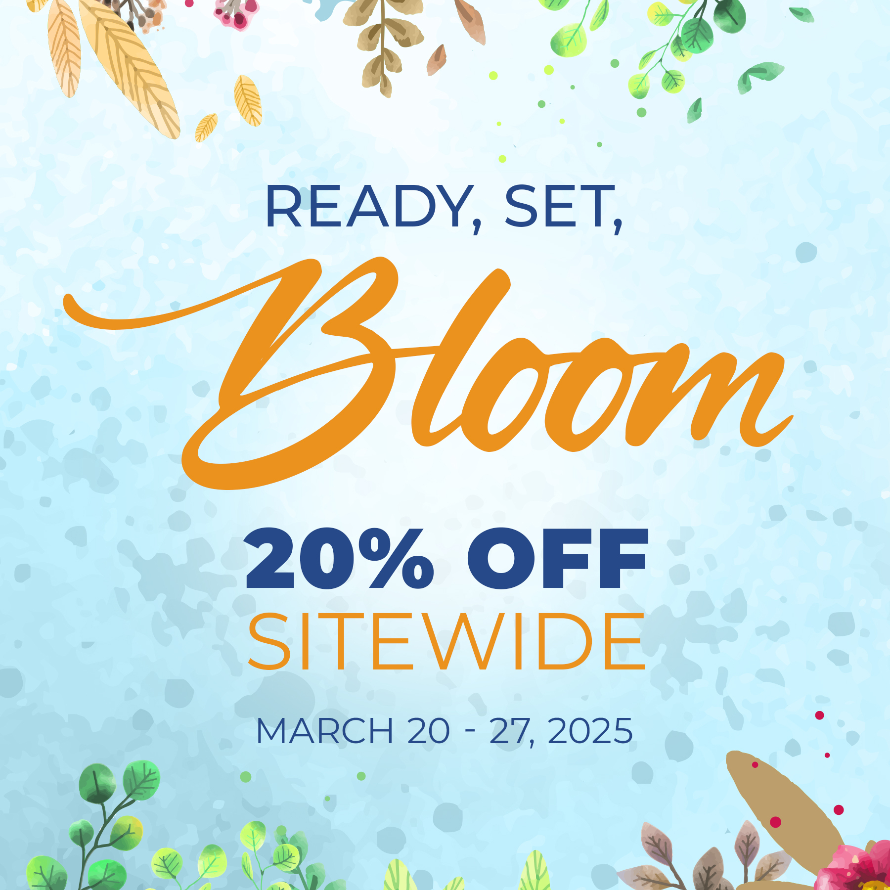 Spring Sale 2025, Online Event