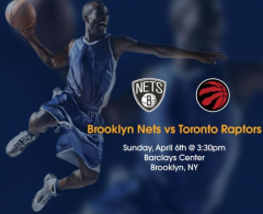 Brooklyn Nets vs Toronto Raptors Tickets Apr 6