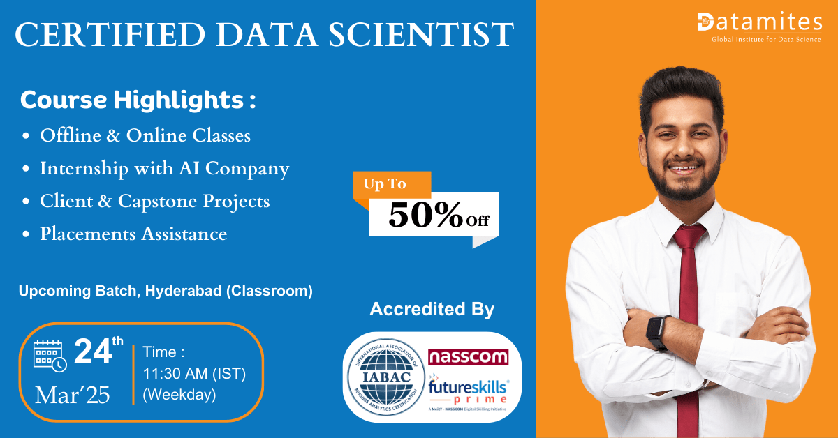 Data Science Training Institute in Hyderabad, Hyderabad, Andhra Pradesh, India