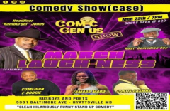 Comic Genius Show Presents: March-Laughness Comedy Showcase feat. "Hamburger" Jones