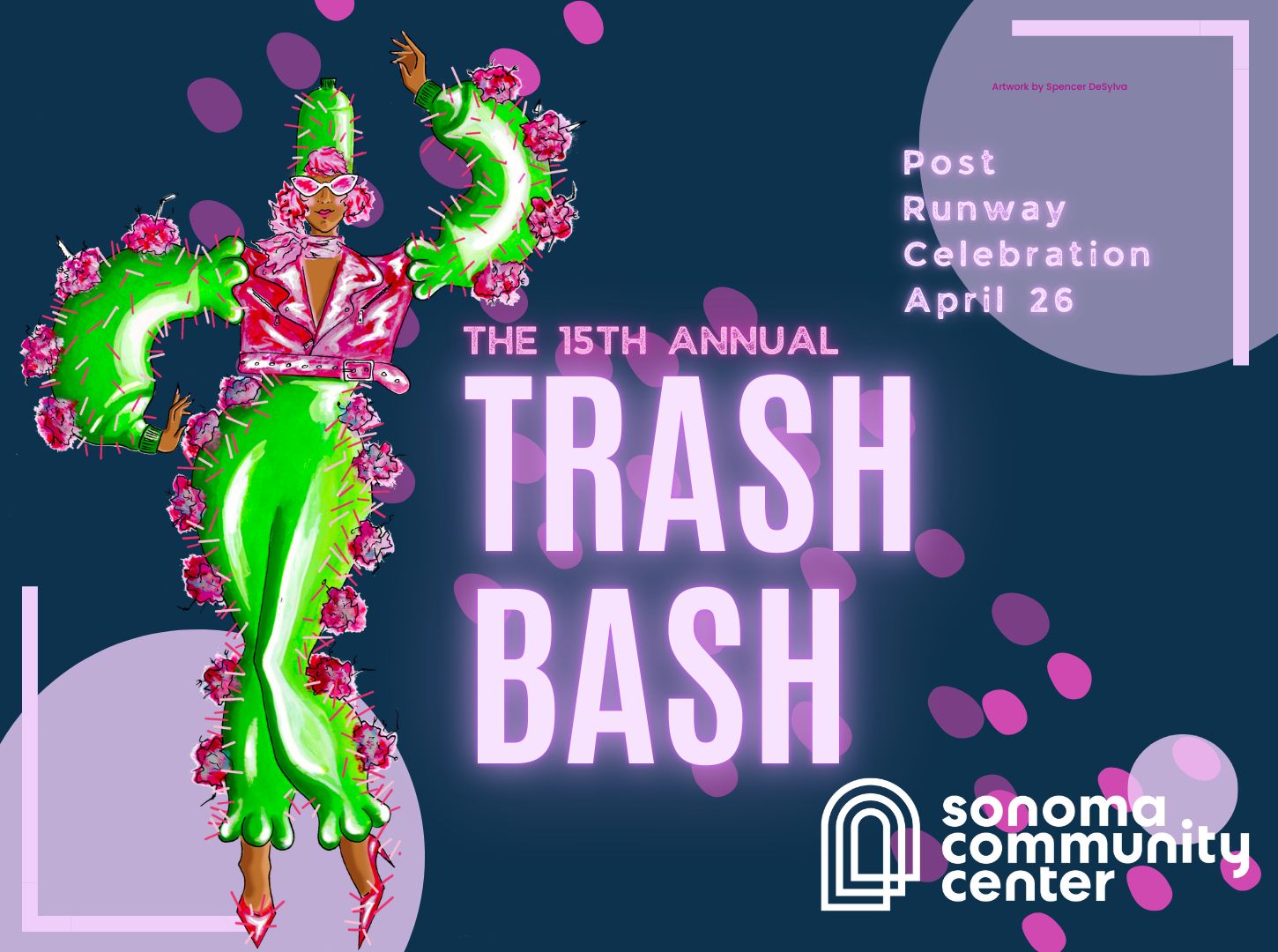 15th Annual Trash Bash: Post Runway Celebration at the Center- FREE! It's a party!, Sonoma, California, United States