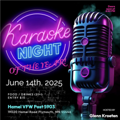 KARAOKE NIGHT OF THE YEAR!