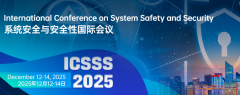 2025 The International Conference on System Safety and Security (ICSSS 2025)