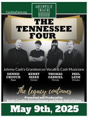 “The Tennessee Four” with Johnny Cash's Grandson Thomas Gabriel.