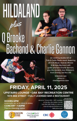 Celtic Roots Double Bill! Hildaland plus Q. Brooke Bachand and Charlie Gannon