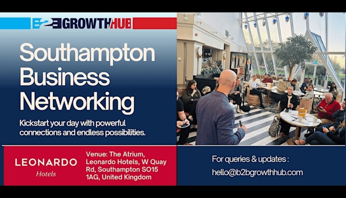 Southampton Business Breakfast: Networking Mornings at Leonardo Royal Hotel- 9th April 2025, Southampton, Hampshire, United Kingdom