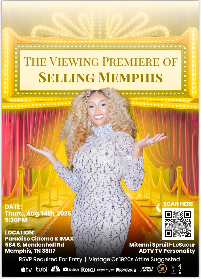 Premiere Watch Party for Selling Memphis National TV Show, Memphis, Tennessee, United States