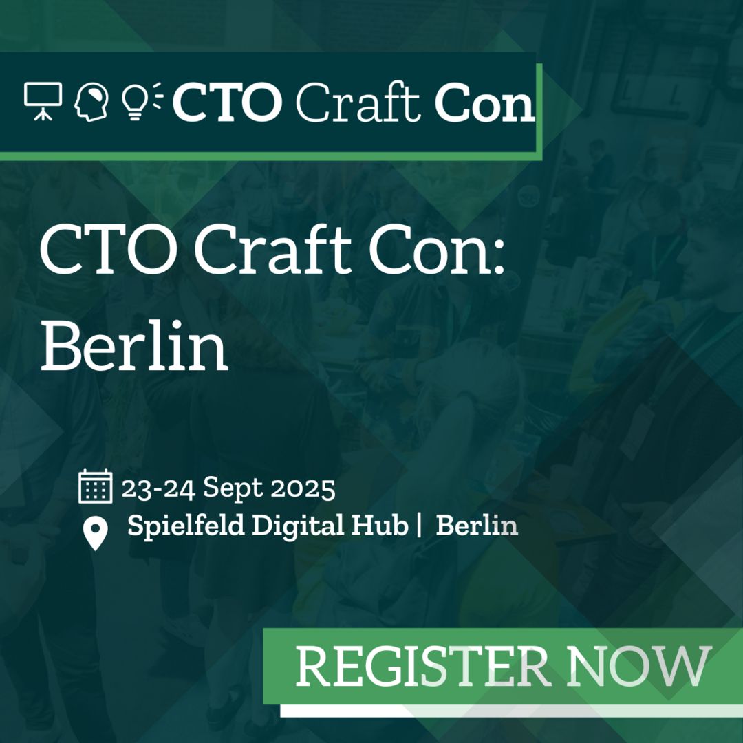 CTO Craft Con: Berlin, Berlin, Germany