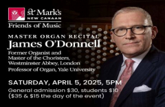 Master Organist - James O'Donnell-Organist Emeritus of Westminster Abbey