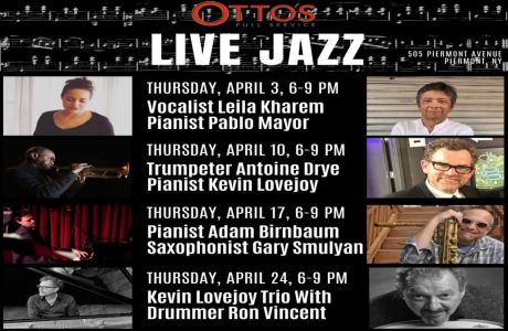 April Jazz Line-Up at Otto's Full Service, Piermont, New York, United States