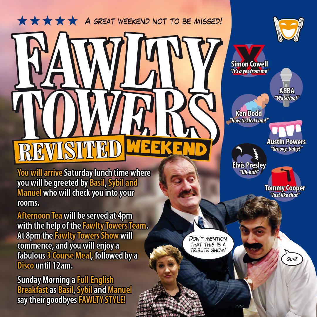 Fawlty Towers Revisited Weekend 28/06/2025 - Carlisle, Carlisle, England, United Kingdom