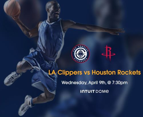 LA Clippers vs Houston Rockets Intuit Dome, Los Angeles, California, United States