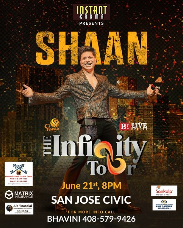 Shaan Live In Concert Bay Area 2025, San Jose, United States