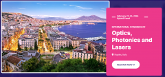 International Conference of Optics, Photonics and Lasers