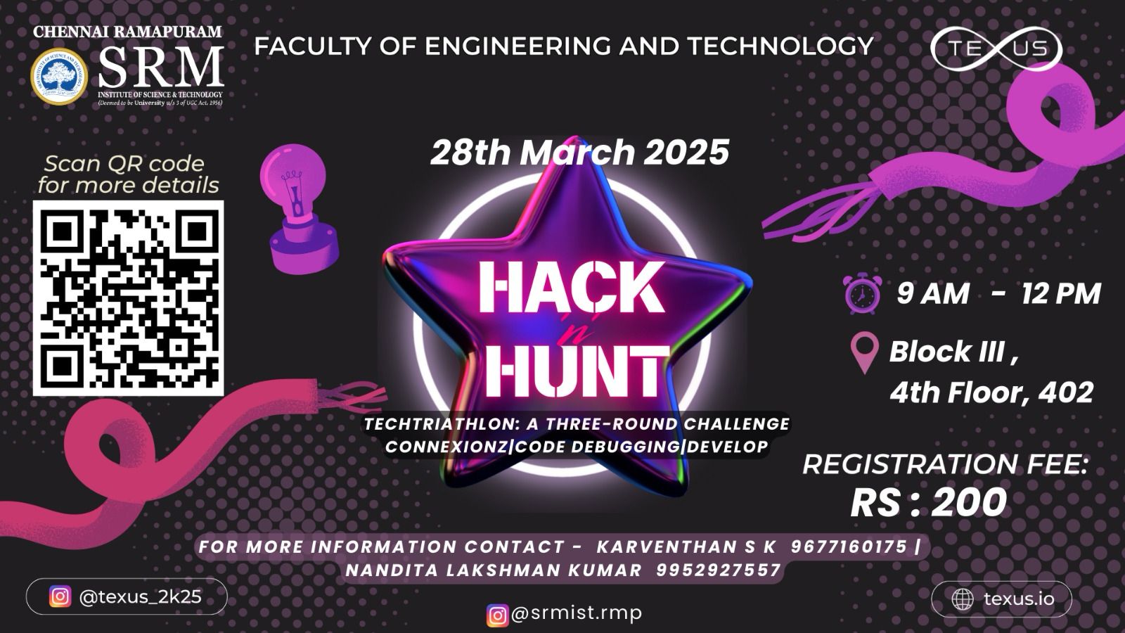 HACK n' HUNT, Chennai, Tamil Nadu, India