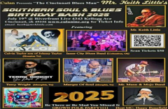 Culan Inc, Presents: "The Cincinnati Blues Man" Mr. Keith Little's Southern Soul/Blues Birthday Bash