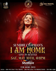 Sunidhi Chauhan - I AM HOME Live In Seattle 2025