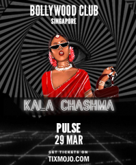 Bollywood Club - KALA CHASHMA at Pulse Live (Former Yang) Singapore