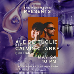 The Penthouse presents Ale De Tuglie b2b Calvin Clarke
