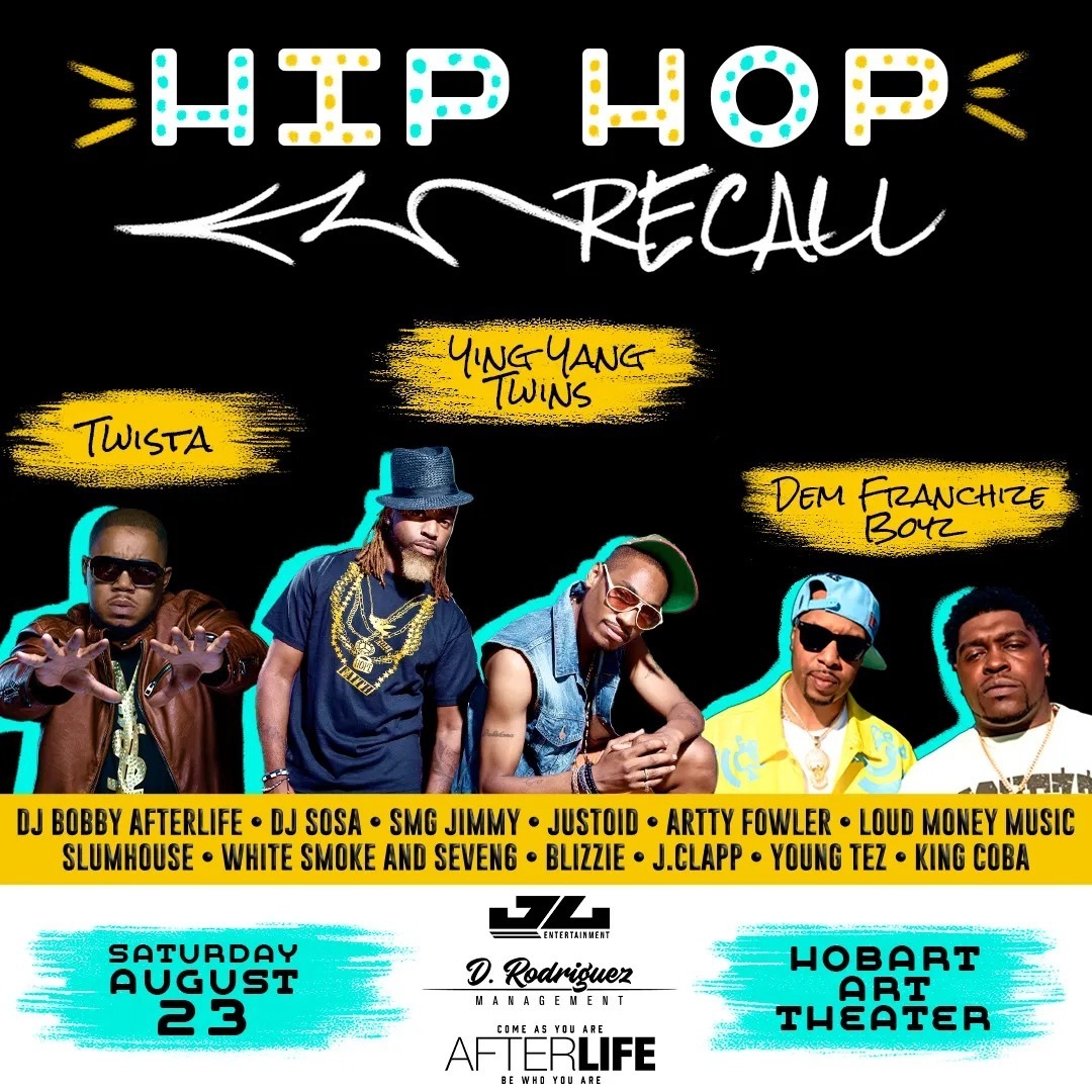 Hip Hop Recall: Ying Yang Twins, Dem Franchize Boyz, Twista, Hobart, Indiana, United States