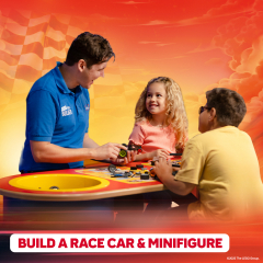 LEGO® F1® - themed 'Build the Thrill Event' at LEGOLAND Discovery Center New Jersey