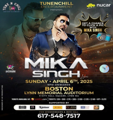 Party with KING MIKA SINGH Live in BOSTON Concert