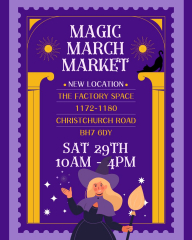 Magic March Market - New Location