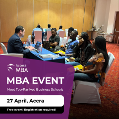 TAKE YOUR CAREER TO THE NEXT LEVEL WITH A TOP MBA